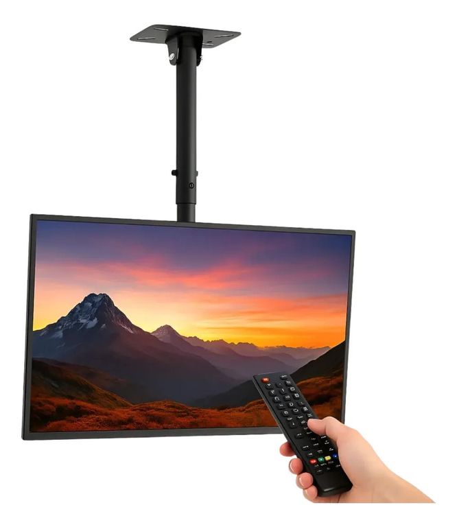 GENERICO Soporte de techo inclinable para TV 32 a 70 pulgadas