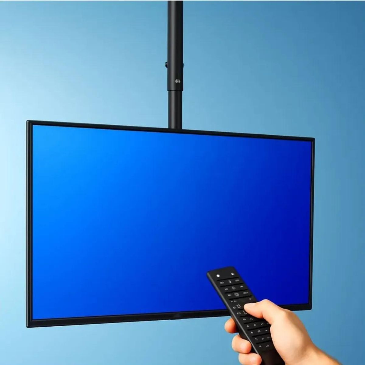 GENERICO - Soporte de techo inclinable para TV 32 a 70 pulgadas