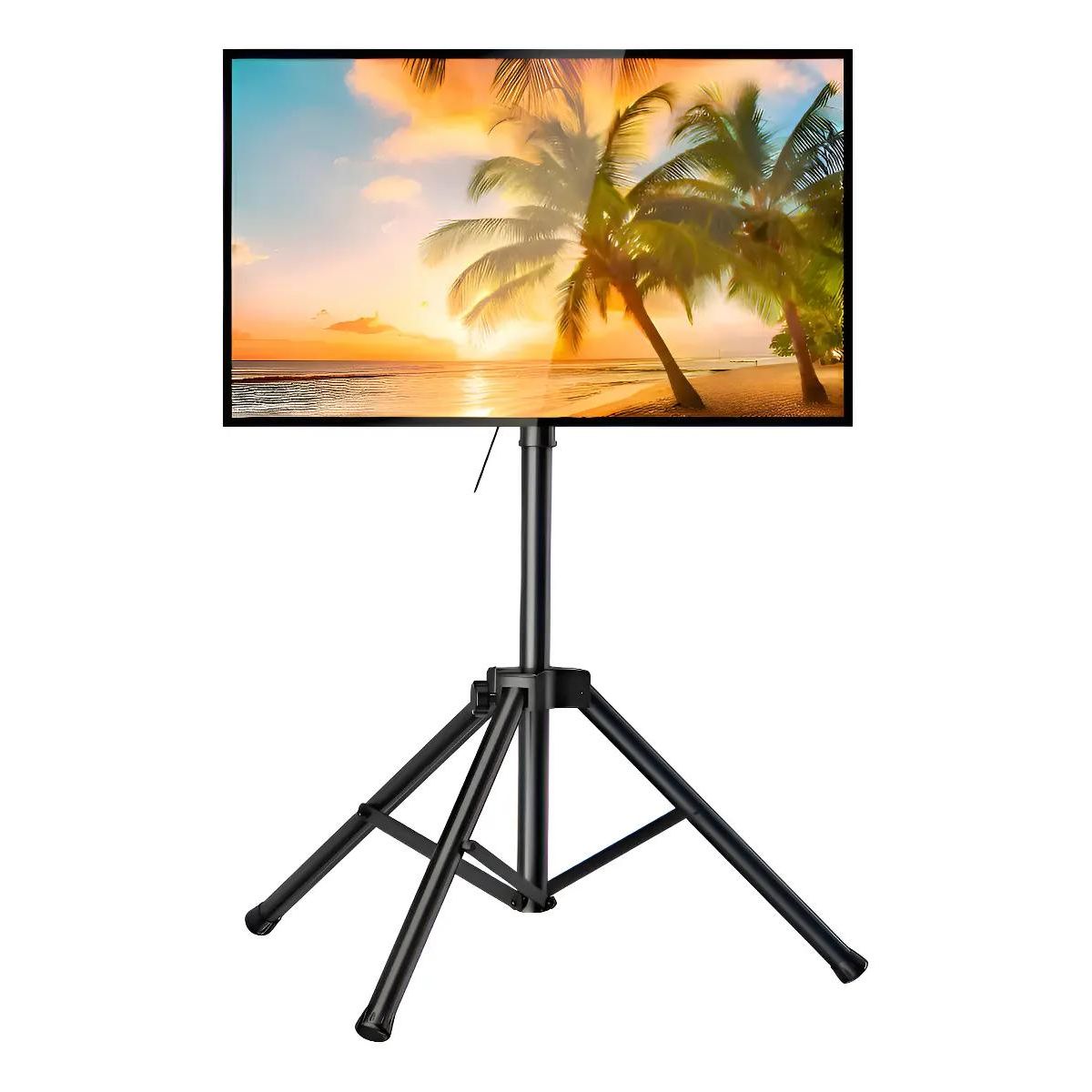 GENERICO - Base trípode pedestal para TV 32 a 55 pulgadas giratoria