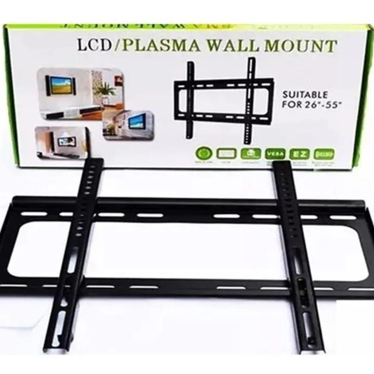 GENERICO - Pack 4 Soportes para TV LCD LED Plasma 26-55" hasta 50kg