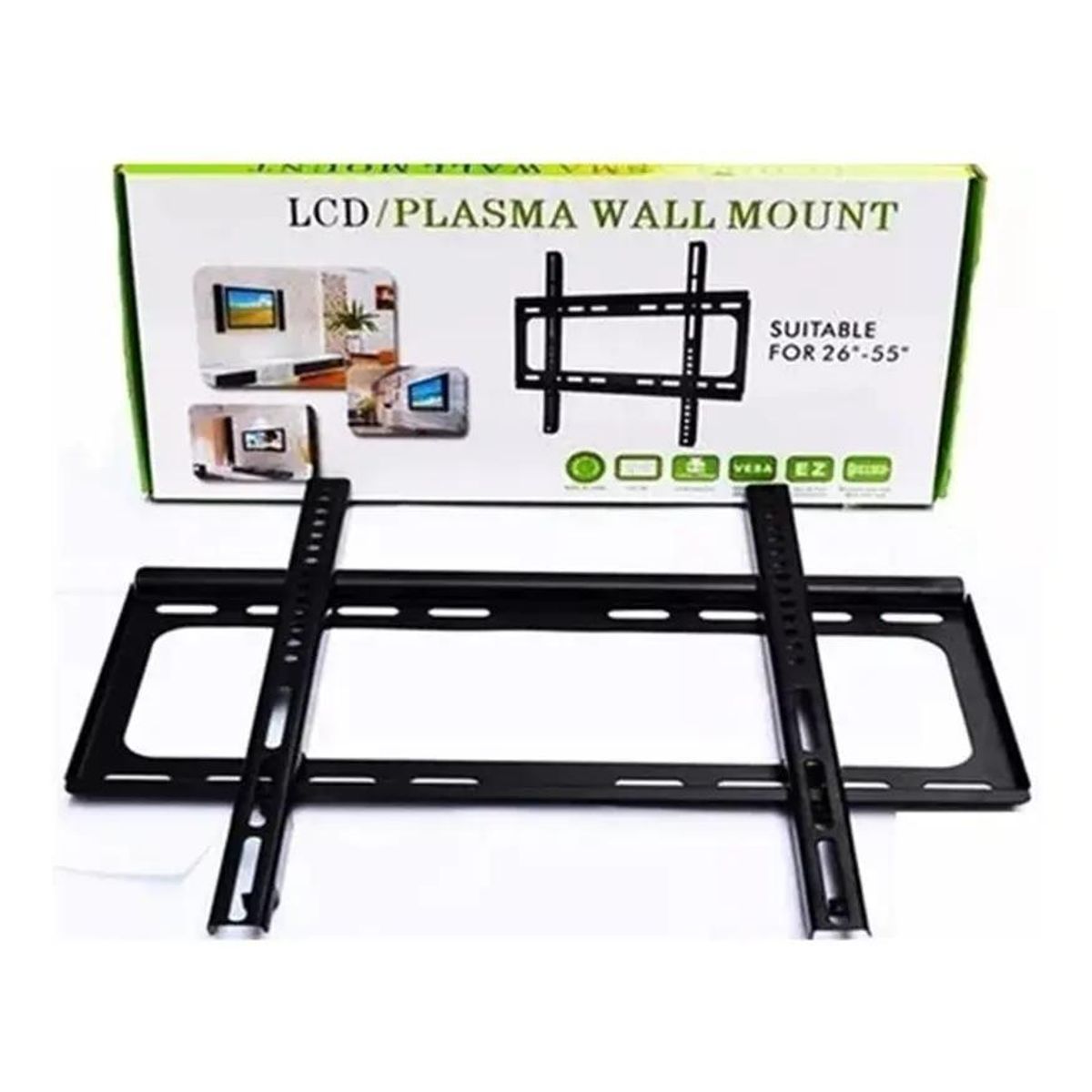GENERICO - Pack 4 Soportes para TV LCD LED Plasma 26-55" hasta 50kg