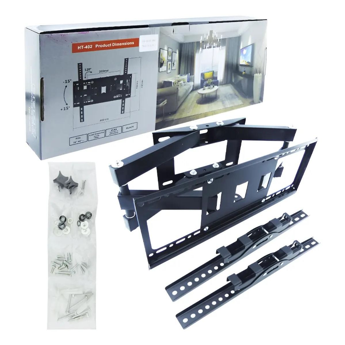 GENERICO - Soporte para TV de 25 a 65 pulgadas modelo HT-402