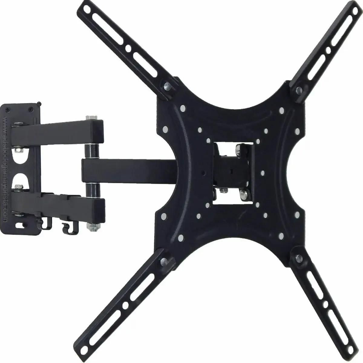GENERICO - Soporte para TV 32 a 55 pulgadas con brazo negro