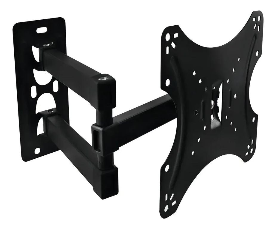 GENERICO Soporte de TV con brazo ajustable 17 a 42 pulgadas negro