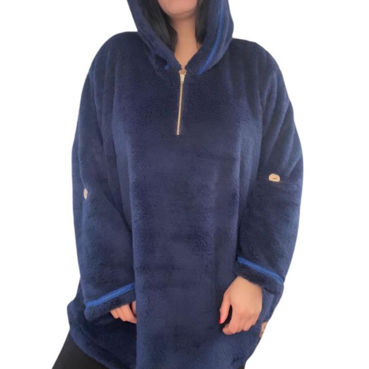 UNICO DISEÑO - Polerón Unisex Polar Oversize