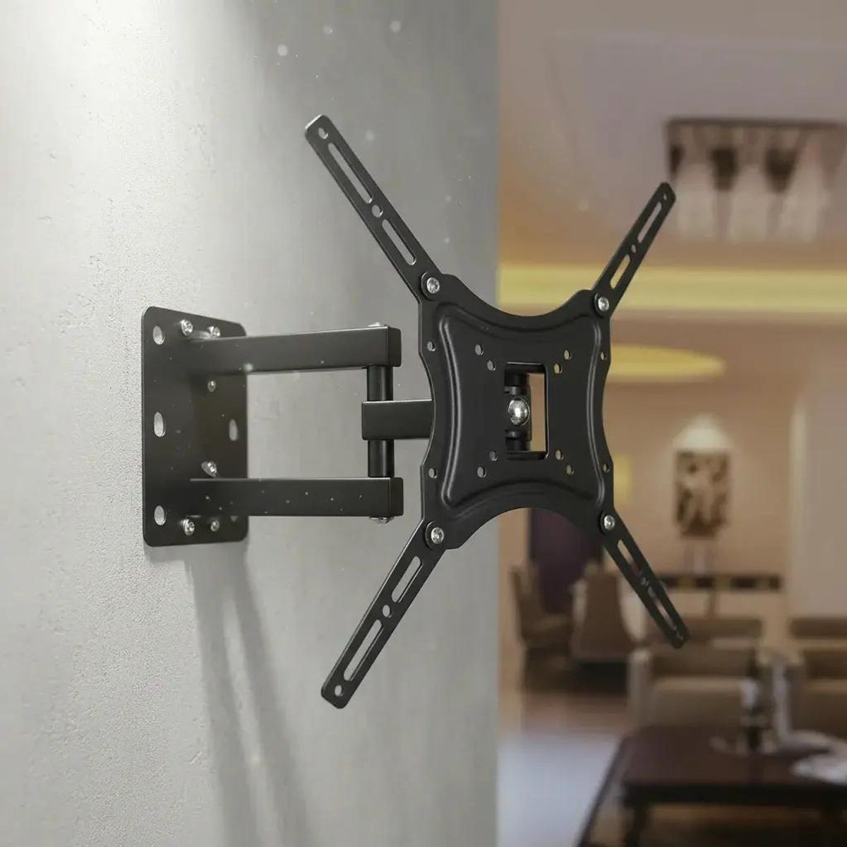 GENERICO - Soporte de Pared para TV 14 a 55 Pulgadas con Brazo Móvil