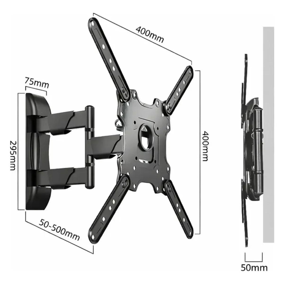 GENERICO - Soporte de televisor brazo reforzado 32 a 60 pulgadas