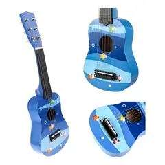 GENERICO - Guitarra Didáctica de Madera para Niños