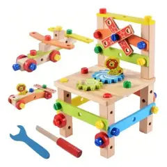 GENERICO - Silla Didáctica de Madera Montessori para Niños