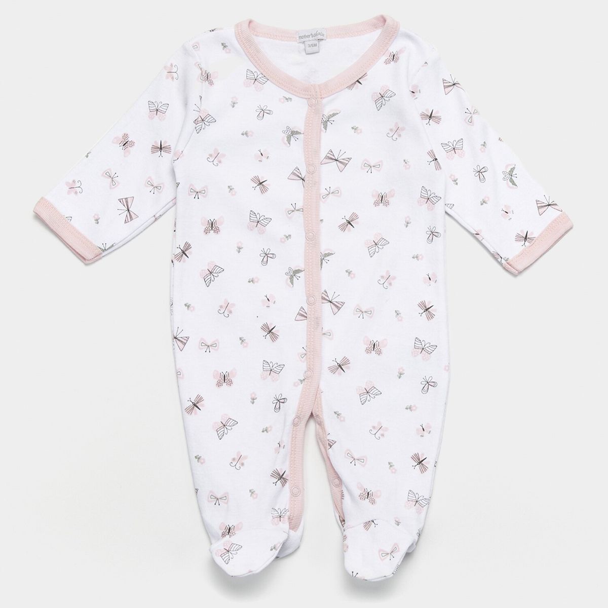 MOTHERS CHOICE - Conjunto 5 Piezas (Body Enterito Gorro)Niñas