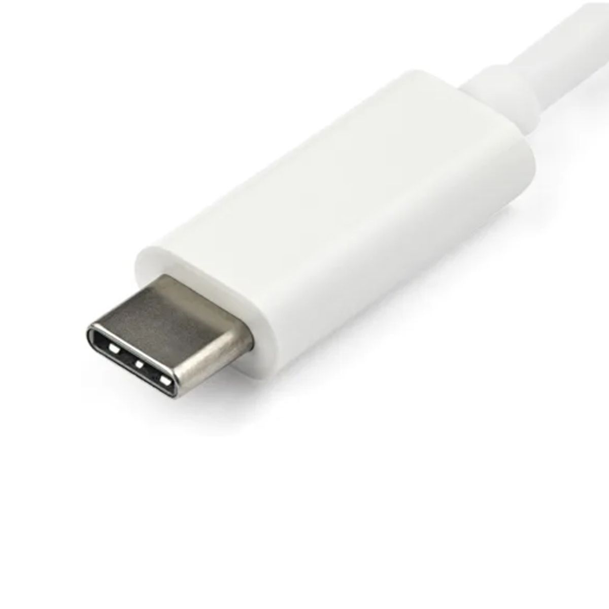 SPEKTRA - Adaptador Gráfico Spektra USB-C a VGA USB 3.1 Tipo-C Color Blanco Resolucion 1920*1200