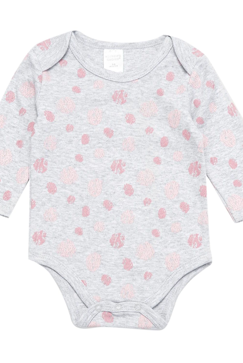 MOTHERS CHOICE - Body de Bebé manga larga Niña
