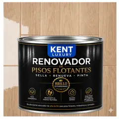 KENT - RENOVADOR 3 En 1 PISOS FLOTANTES - 2L - BARNIZ INCOLORO