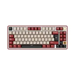 ROYAL KLUDGE - Teclado Mecánico RK X87 Bordeaux Red 87% Español RK