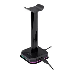 GENERICO - Soporte para audífonos con iluminación RGB