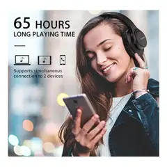 GENERICO - Audífonos inalámbricos over ear con 65 horas de batería
