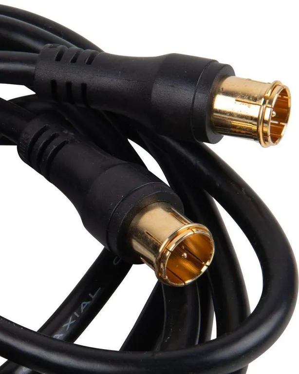 Cable Coaxial A Presion 3 Metros Conector F Tv Decodificador