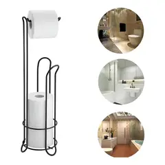 GENERICO - Soporte de Papel Higiénico con Pedestal y Organizador