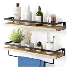 GENERICO - Kit de 2 Repisas Flotantes para Pared