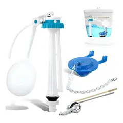 GENERICO - Kit Reparación Válvula Descarga Doble para Tanques