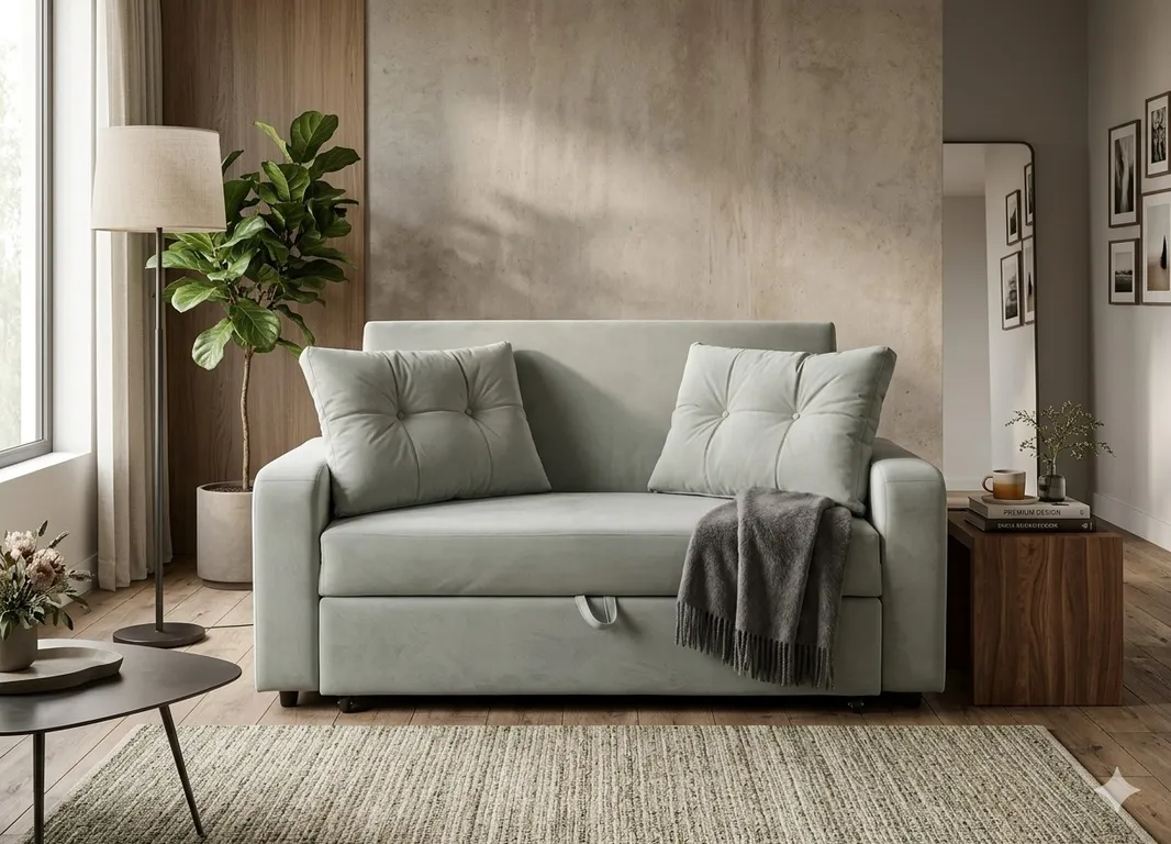SOFA CAMA FUNCIONAL SICILIA FELPA