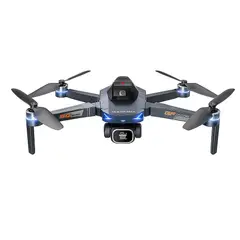 GENERICO - Drone Profesional Gt8 Plegable Con Doble Cámara, 2.4 Ghz, Azul