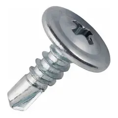 METALFER - Tornillo Cabeza De Lenteja 8x1 /2 Pb 100un