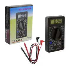 GENERICO - TESTER DIGITAL DT-830B CLASICO NEGRO CAJA