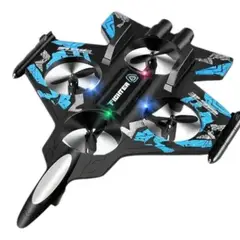 GENERICO - Dron Aéreo YHI V33 Control Remoto Antigolpes Giro 360° Azul
