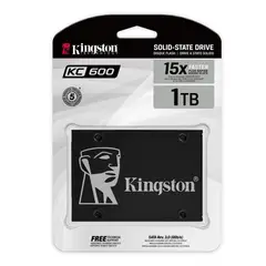 KINGSTON - Unidad SSD 1TB KC600 SATA 3 SKC600/1024G