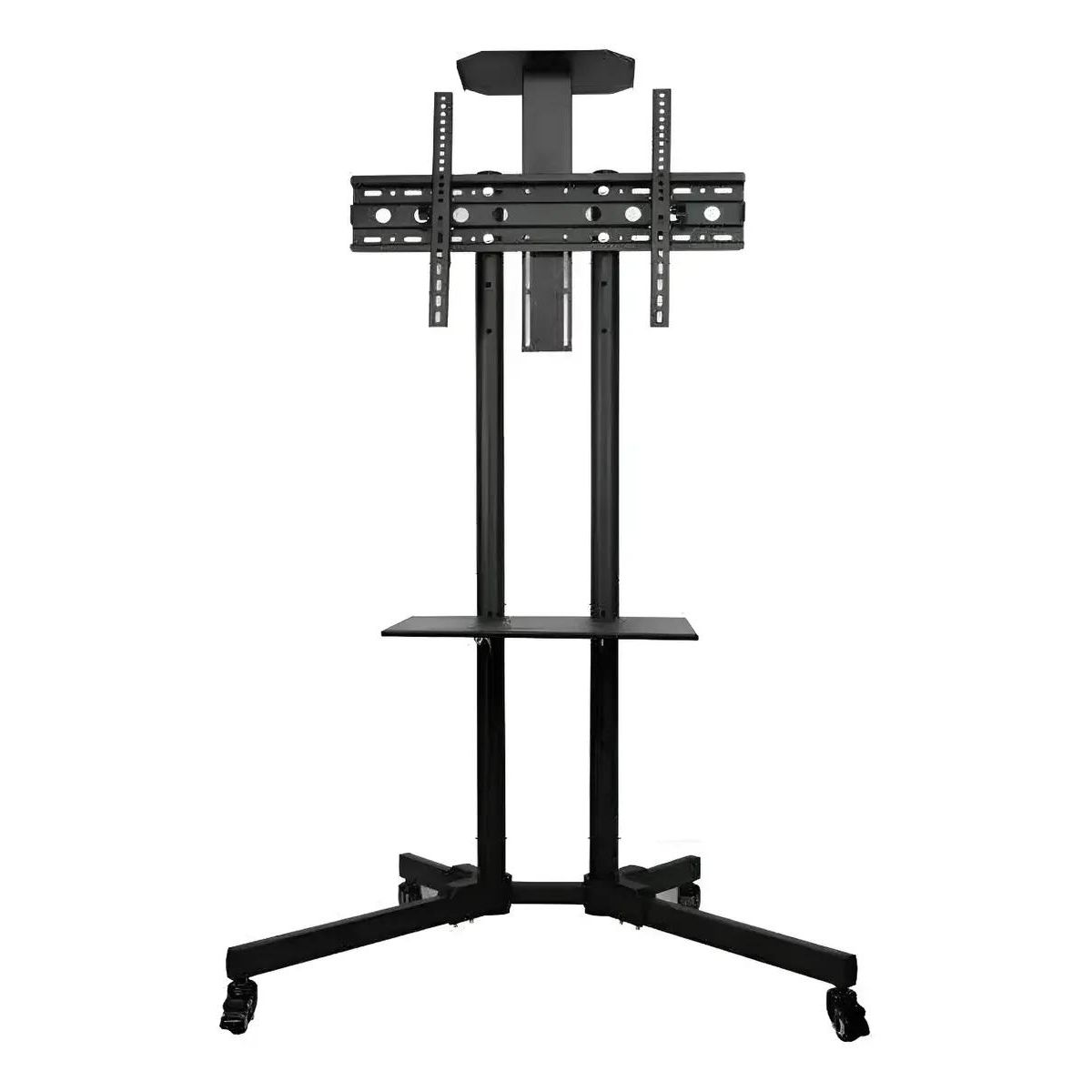 GENERICO - Soporte para TV 32 a 70 pulgadas con ruedas y 2 bandejas