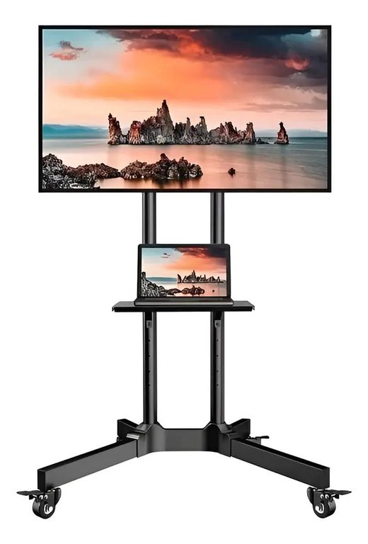 GENERICO Soporte TV Base Pedestal con Ruedas para Pantallas 32 a