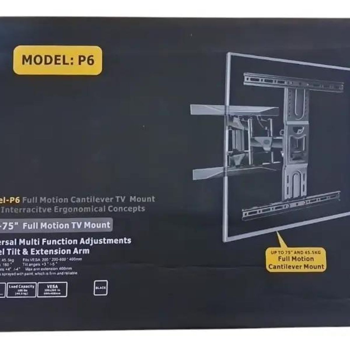 GENERICO - Soporte para TV LED de 40 a 75 pulgadas