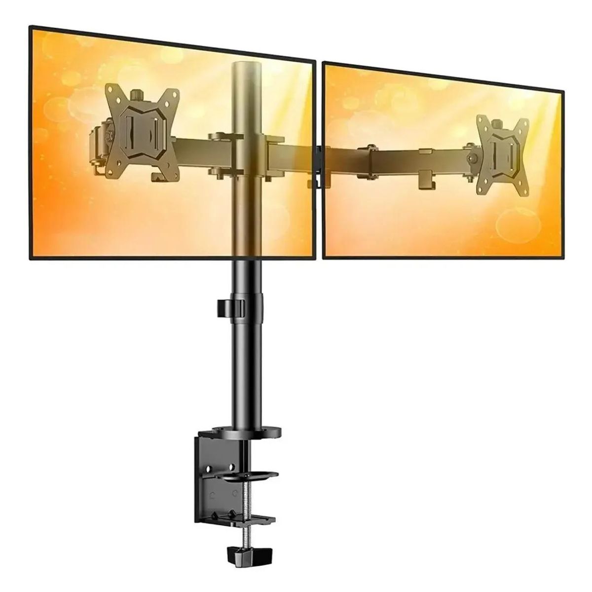 GENERICO - Soporte de Escritorio Doble para Pantallas LCD hasta 32"