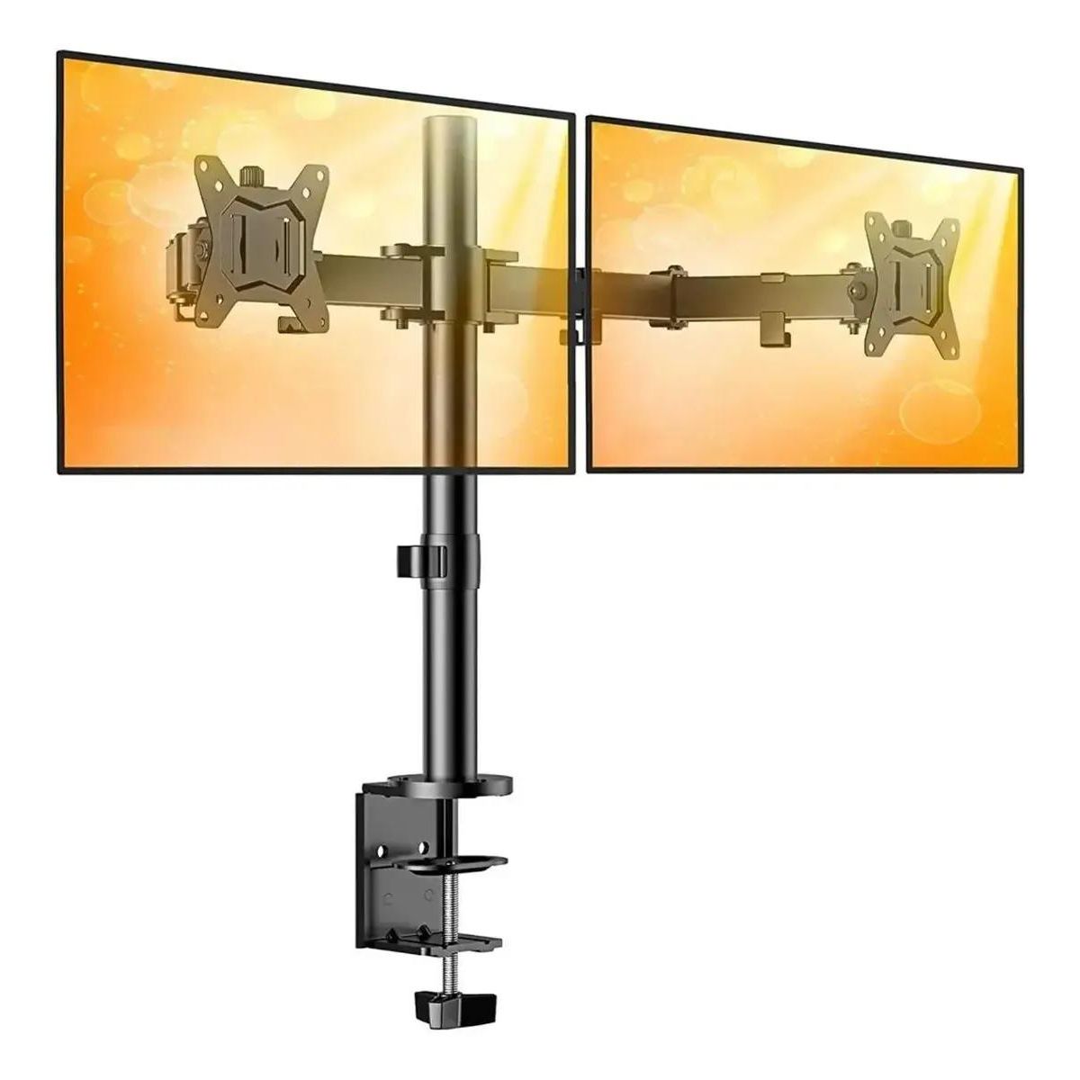 GENERICO - Soporte de Escritorio Doble para Pantallas LCD hasta 32"