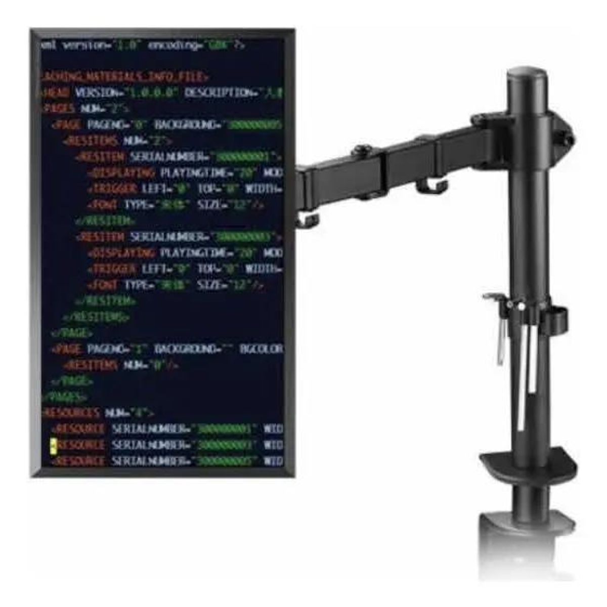 GENERICO - Soporte Articulado para Monitor 13-27 Pulgadas