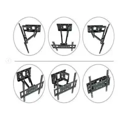 GENERICO - Soporte de TV doble brazo para pantallas 32 a 70 pulgadas