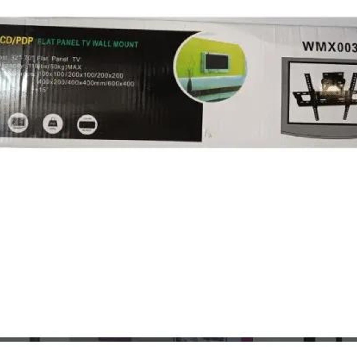 GENERICO - Soporte de TV doble brazo para pantallas 32 a 70 pulgadas