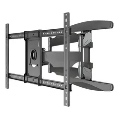 GENERICO - Soporte de Pared para Monitor Negro Ajustable