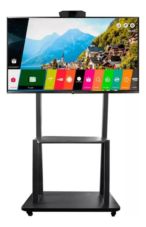 GENERICO Soporte TV Base Pedestal con Ruedas para 32 a 65 pulgadas