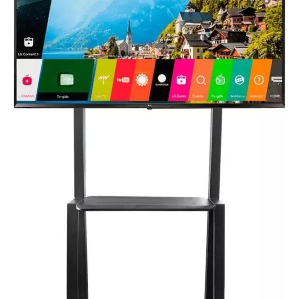 GENERICO - Soporte TV Base Pedestal con Ruedas para 32 a 65 pulgadas