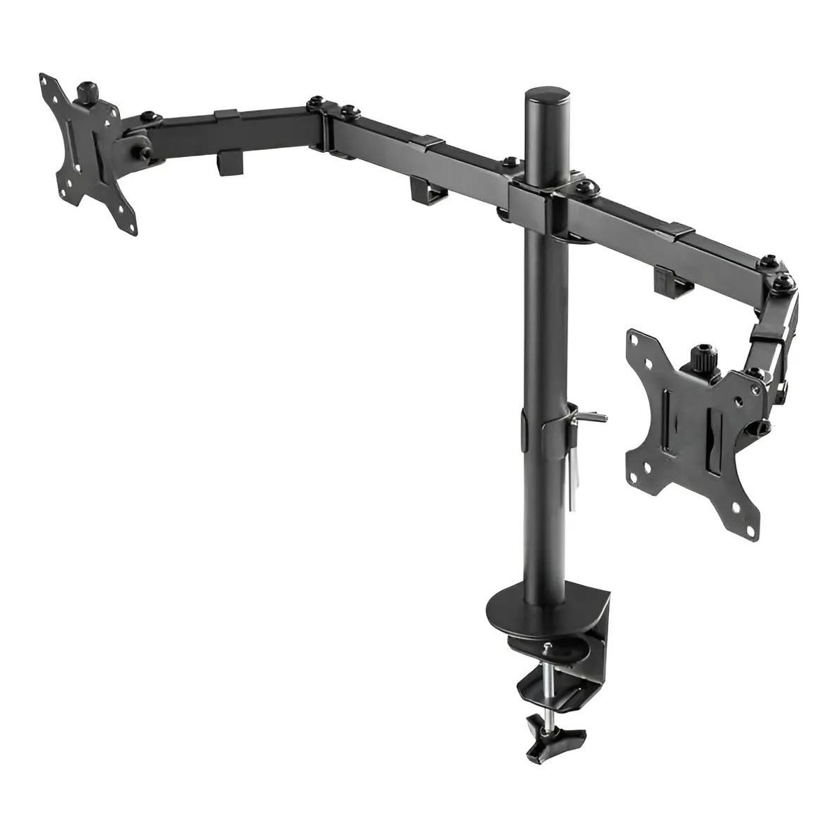 GENERICO - Soporte de Mesa Doble Brazo Articulado para TV y Monitor