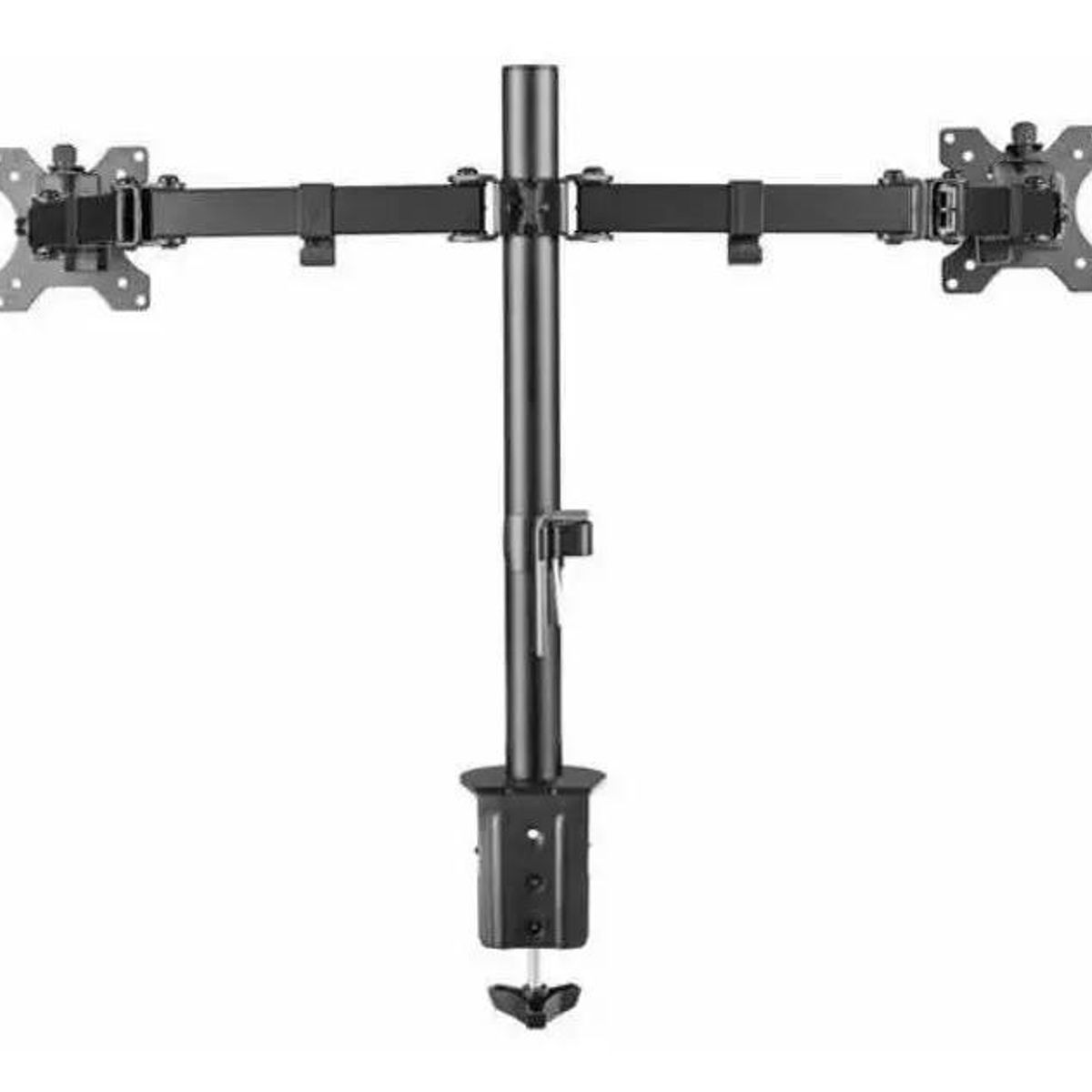 GENERICO - Soporte de Mesa Doble Brazo Articulado para TV y Monitor