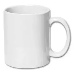 GENERICO - Pack 12 Tazas Blancas 11oz para Sublimación