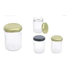 GENERICO - Pack 24 frascos conserveros con tapa rosca 100 ml