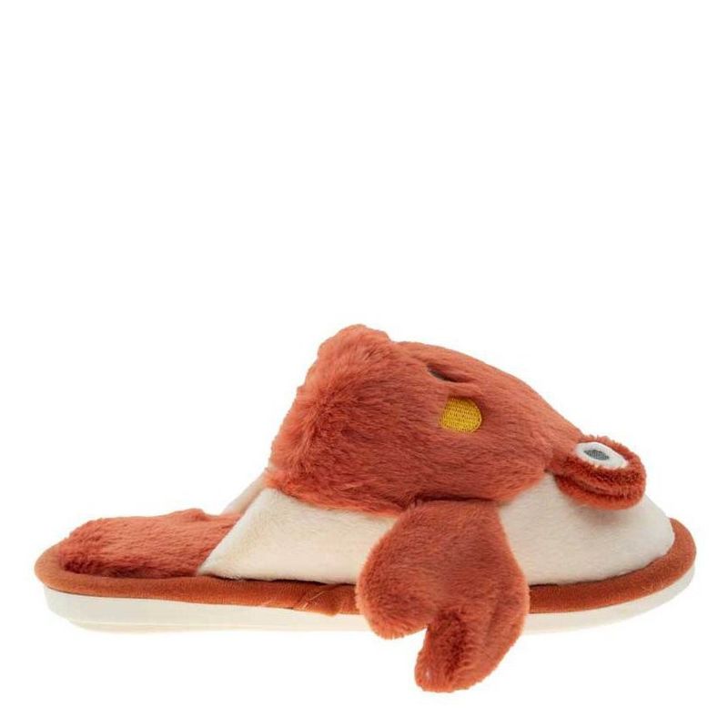 TOPSOC - Pantufla Mujer Cangrejin Naranja Topsoc