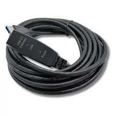 DM - Cable Extensor Alargue Usb 3.0 15 Metros Activo Color Negro