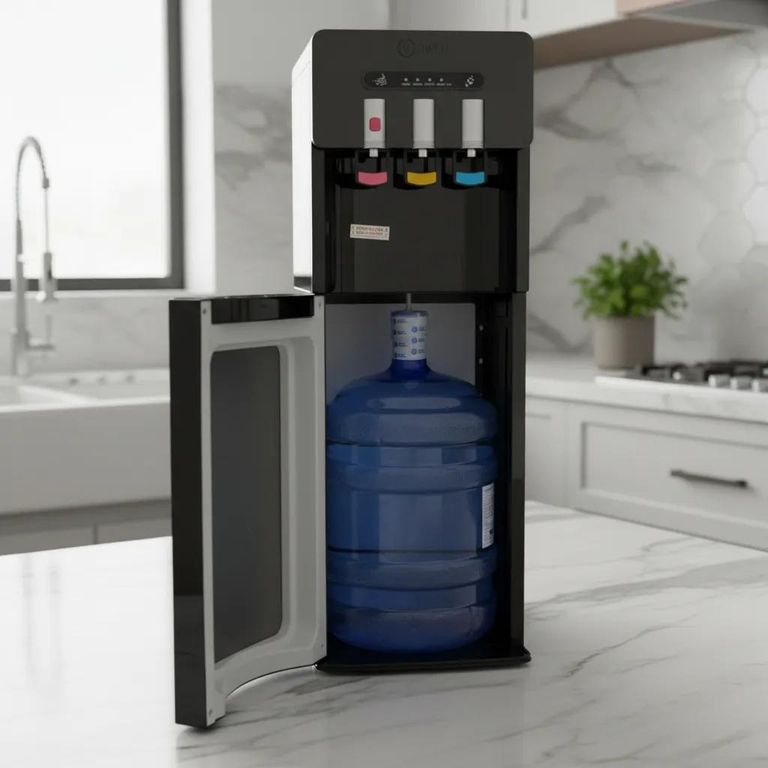 GENERICO Dispensador de Agua Frío y Caliente con Seguro para Niños