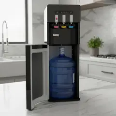 GENERICO - Dispensador de Agua Frío y Caliente con Seguro para Niños