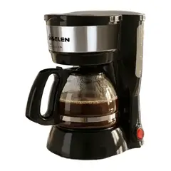 SINDELEN - Cafetera De Goteo 6 Tazas 750ml Filtro Permanente